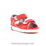 Kickers jumangap vermelho branco V24TH744 crianças