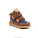 Kickers junibo marrom azul laranja V24TH966 crianças - Image 2