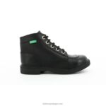 Kickers kick col black stiching permanente preto V24TH243 mulheres - Image 3