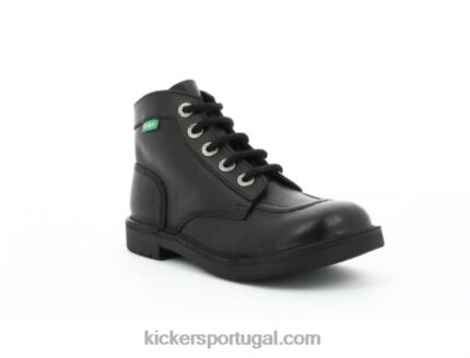 Kickers kick col black stiching permanente preto V24TH243 mulheres