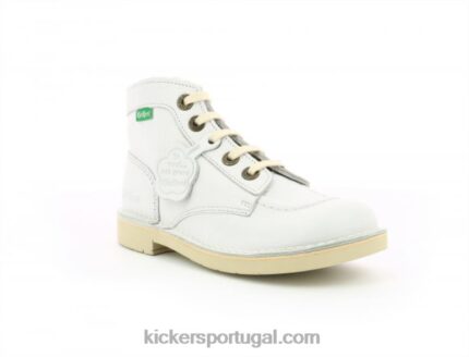 Kickers kick col branco V24TH221 mulheres