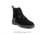 Kickers kick decklock preto V24TH216 mulheres