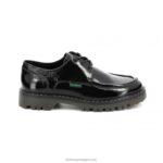 Kickers kick decklow patente preto V24TH146 mulheres - Image 3