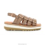 Kickers kick hi ensolarado bege claro V24TH106 mulheres - Image 3