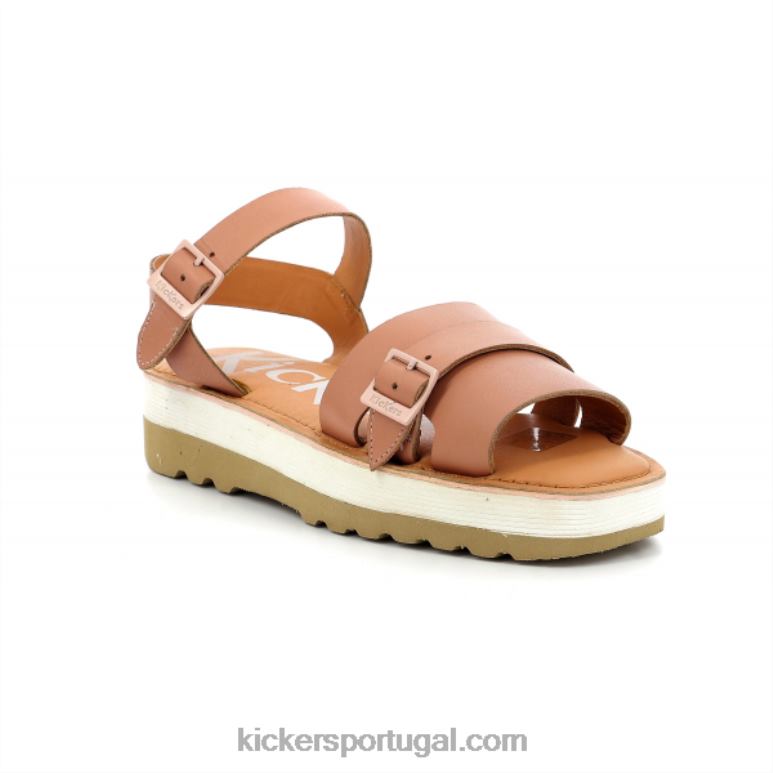 kickers_kick_hi_sunset_bege_claro_v24th120_mulheres.jpg Kickers kick hi sunset bege claro V24TH120 mulheres - Image 1
