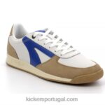 Kickers kick krack branco azul V24TH309 homens