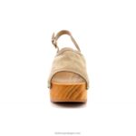 Kickers kick wedge madeira bege claro V24TH13 mulheres - Image 6