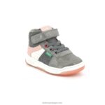 Kickers kickalien cinza rosa prata V24TH980 crianças - Image 2