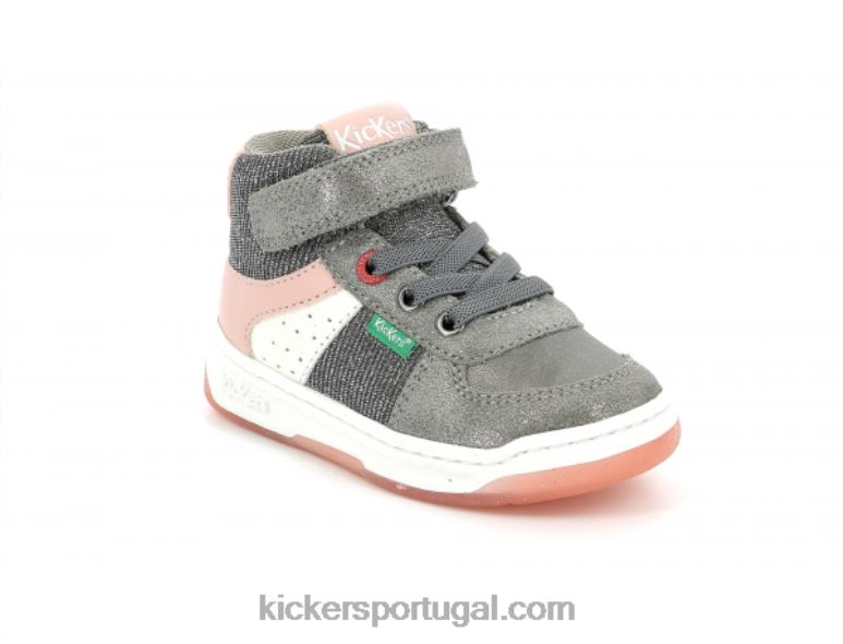 kickers_kickalien_cinza_rosa_prata_v24th980_criancas.jpg Kickers kickalien cinza rosa prata V24TH980 crianças - Image 1