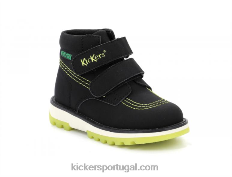 kickers_kickfun_preto_v24th813_criancas.jpg Kickers kickfun preto V24TH813 crianças - Image 1