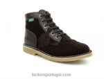 Kickers kicklegend marrom escuro V24TH274 mulheres