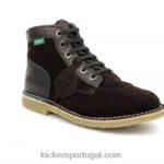Kickers kicklegend marrom escuro V24TH274 mulheres