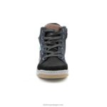 Kickers kickosta preto azul marrom V24TH963 crianças - Image 6