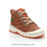 Kickers kickrup camelo laranja V24TH931 crianças