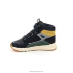 Kickers kikafar verde marinho amarelo V24TH943 crianças - Image 5