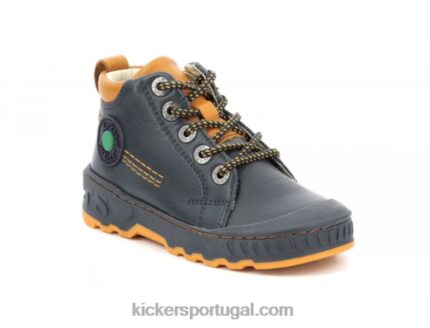 Kickers laranja marinho kickdundy V24TH989 crianças