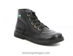 Kickers legendiknew sola preta preta permanente V24TH242 mulheres