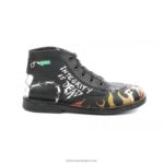 Kickers legendknew black graffity V24TH280 mulheres - Image 3