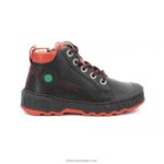 Kickers lindo preto vermelho V24TH991 crianças - Image 3