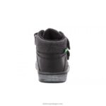 Kickers lohan preto brilhante V24TH949 crianças - Image 4