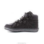 Kickers lohan preto brilhante V24TH949 crianças - Image 5