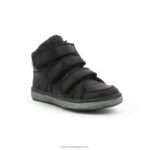 Kickers lohan preto brilhante V24TH952 crianças - Image 2