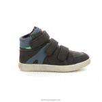 Kickers lohan preto brilhante V24TH958 crianças - Image 3