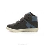 Kickers lohan preto brilhante V24TH958 crianças - Image 5