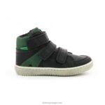 Kickers lohan preto verde V24TH956 crianças - Image 3