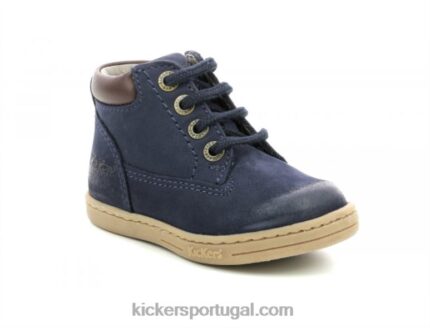 Kickers marinha de tackland V24TH915 crianças