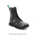 Kickers meetick-zip roxo V24TH263 mulheres