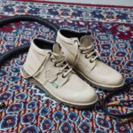 Kickers neorallye 2 bege taupe V24TH265 mulheres - Image 7