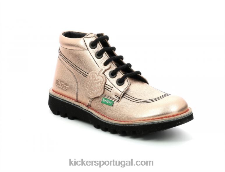 kickers_neorallye_ouro_rosa_v24th288_mulheres.jpg Kickers neorallye ouro rosa V24TH288 mulheres - Image 1