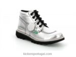 Kickers neorallye prata V24TH287 mulheres