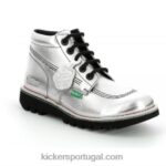 Kickers neorallye prata V24TH287 mulheres