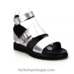 Kickers neostrap prata V24TH68 mulheres