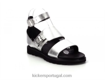 Kickers neostrap prata V24TH68 mulheres