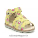 Kickers noopi flor amarela V24TH389 crianças