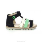 Kickers noopi verde marinho branco marina V24TH387 crianças - Image 3