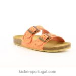 Kickers nude rosa ecológico V24TH48 mulheres