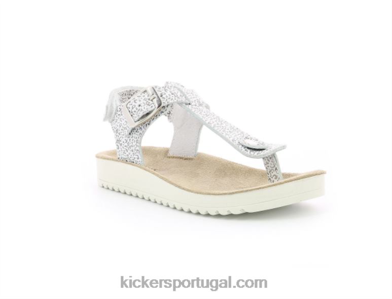 kickers_odisse_leopardo_branco_v24th748_criancas.jpg Kickers odisse leopardo branco V24TH748 crianças - Image 1