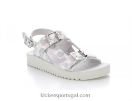 Kickers odysummer white dots multico V24TH745 crianças