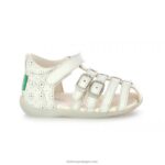 Kickers perfo branco bigkro V24TH534 crianças - Image 3
