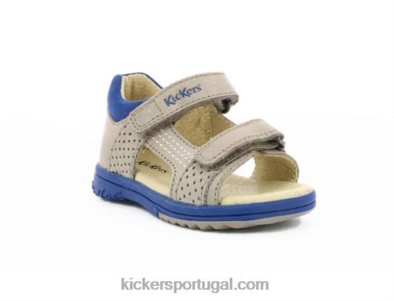 kickers_plazabi_cinza_azul_v24th390_criancas.jpg Kickers plazabi cinza azul V24TH390 crianças - Image 1