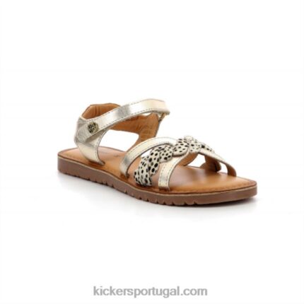 Kickers pônei betty gold V24TH599 crianças