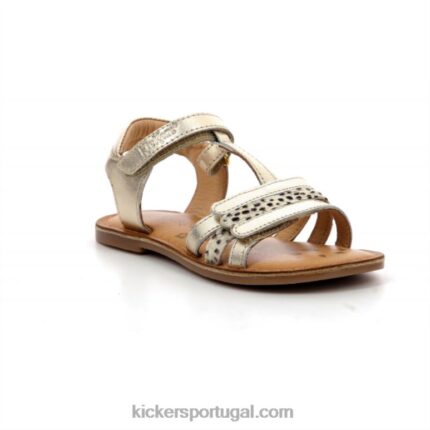 Kickers pônei de ouro diamanto V24TH575 crianças