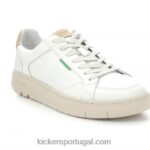 Kickers pontapé branco V24TH168 mulheres