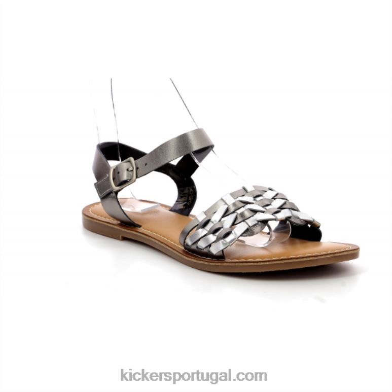 kickers_pontape_cinza_v24th93_mulheres.jpg Kickers pontapé cinza V24TH93 mulheres - Image 1