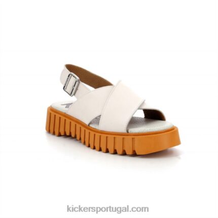 Kickers pontapé fato branco V24TH53 mulheres