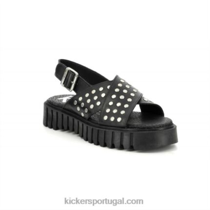 Kickers pontapé fato preto V24TH55 mulheres